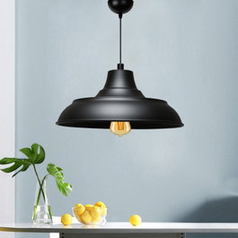Opviq AYD-3520 Lámpara de araña de metal negro